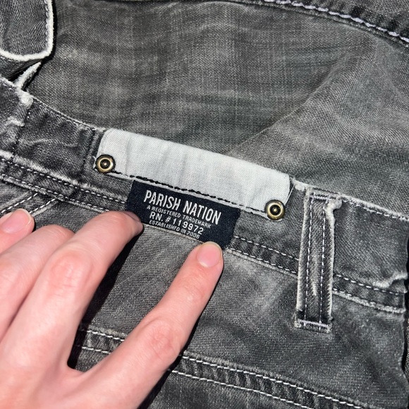 y2k Perish Nation baggy jeans tagged 38 but but like 36 - Picture 9 of 10